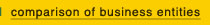 Comparison of Business Entities